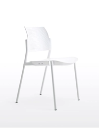 Kyos - 4 Gambe Sedie in plastica di design Kastel