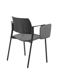 Kyos con Tavoletta Sedie in plastica di design Kastel
