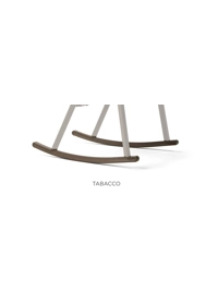 Folio Rocking Tabacco e Bianco - PRONTA CONSEGNA PER ESAURIMENTO PRODOTTO Poltrone e divani Nardi