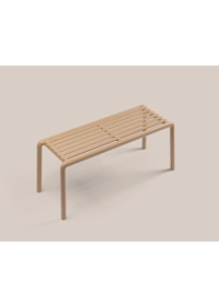 Doga Bench Sedie in plastica di design Nardi