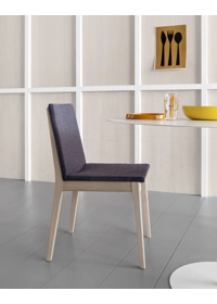 Maxim Full Modern wooden chairs Origins 1971