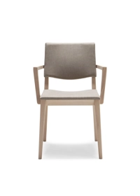 Maxim Soft armrests Modern wooden chairs Origins 1971