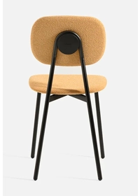 Tata Young (sedile e schienale rivestiti) Sedie in metallo Point