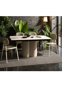 Koi 240x110 Fisso - Piano a Botte Tavoli in ceramica Point
