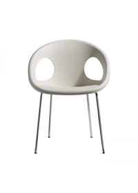 Drop 4 Gambe Sedie in plastica Scab