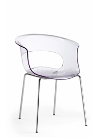 Miss B Antishock (prezzo per sedia in imballo da 2 pz.) Sedie in plastica di design Scab