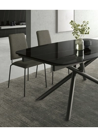 Glamour 140x95 (180-220) - Piano a Botte Tavoli moderni Sedit