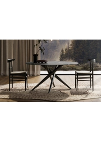 Tiffany Round ø120 Fisso Tavoli in ceramica Sedit