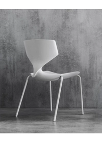 QUO Soft Touch Sedie in plastica di design Tonon