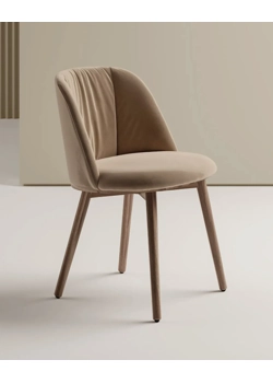 Agatha - Gamba Legno Sedie imbottite Bontempi
