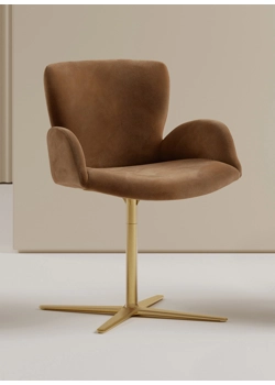 Ariel con Braccioli - Base Girevole Sedie imbottite Bontempi