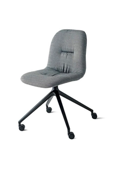 Chantal gamba girevole con ruote Sedie home office Bontempi