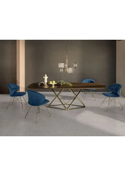 Delta 200x100 Rettangolare Tavoli moderni Bontempi