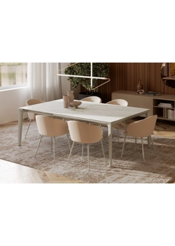 Duke 140x140 (200) Tavoli moderni Bontempi
