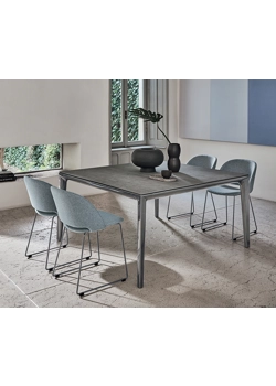 Duke 140x140 Fisso Tavoli moderni Bontempi