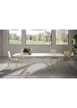 Hunter 160x90 (200-240) Tavoli in ceramica Bontempi