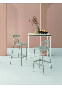 Moon 70x70x110H Tavoli moderni Bontempi