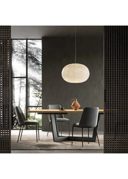Rio 160x90 Fisso - Piano in Groove Tavoli moderni FGF mobili