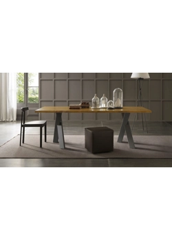 Walking 160x90 Fisso - Piano in Groove Tavoli moderni FGF mobili
