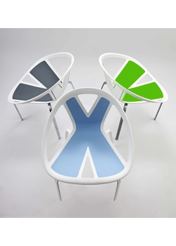 Extreme Sedie in plastica di design Gaber