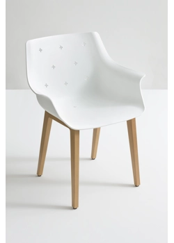 More BL Sedie in plastica di design Gaber