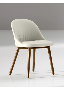 Sam Imbottita - Gamba Legno Sedie imbottite Ingenia