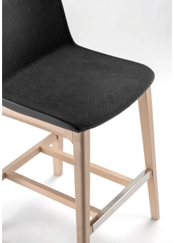 Amira Sgabello Legno Sgabelli imbottiti Progetto Sedia
