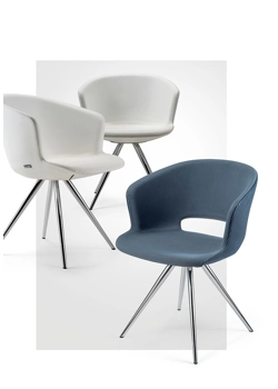 Jade Metallo Sedie imbottite Progetto Sedia
