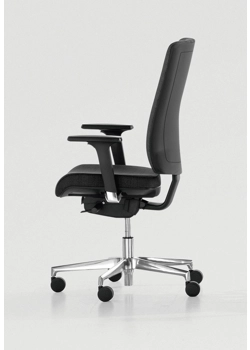 Upholstered Lex Operativa - Black Structure Ergonomic office chairs Milani