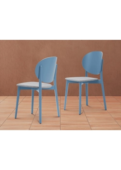Coco Legno - Imbottita Sedie in legno moderne Origins 1971