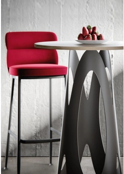 Coffee table 000 ø70 H110 Fixed tables Ambiance Italia