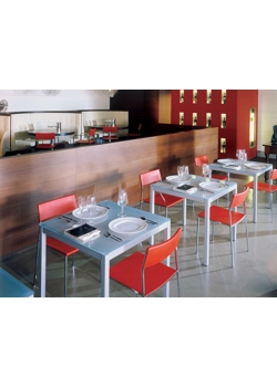 Sharp 80x80 Fixed Contract tables Bontempi