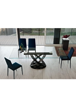 Fusion Rettangolare 250x100 Fisso Tavoli moderni Bontempi