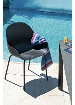 Academy CB2181-E OUTDOOR Sedie in metallo Connubia