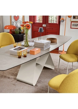 Gemini CB4873-S 165 Modern tables Connubia