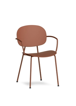 Tondina Pop Braccioli Sedie in plastica di design Infiniti