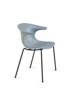 Loop Mono 4 Legs Sedie in plastica di design Infiniti