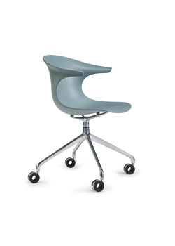 Loop Swivel with Castors Sedie home office Infiniti
