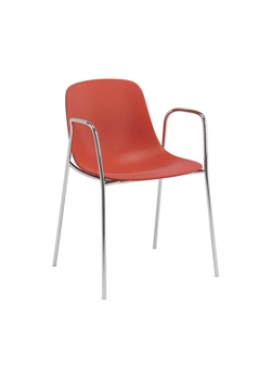 Pure Loop Mono With Arms Sedie in plastica di design Infiniti