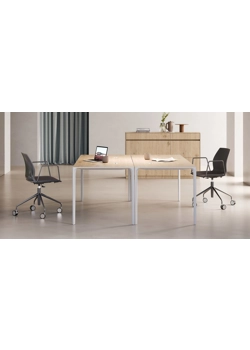 Kalea Braccioli - Girevole 4 piedi con ruote e alzo gas Sedie smart working Kastel