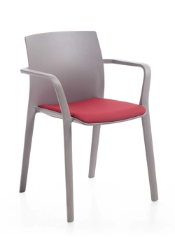 Klia Braccioli - Seduta Imbottita Sedie in plastica di design Kastel