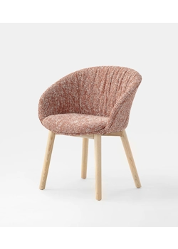 Konny Soft - 4 Gambe Legno Sedie imbottite Kastel
