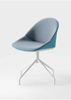 Kross - Girevole 4 Piedi Sedie in plastica di design Kastel