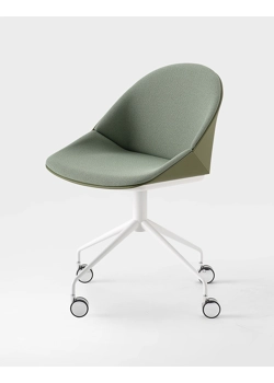 Kross - Girevole 4 Piedi con Ruote Sedie smart working Kastel