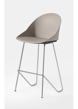 Kross Stool Semi Slitta Sgabelli in plastica Kastel