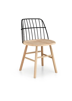 Strike S L Sedie in legno moderne Midj