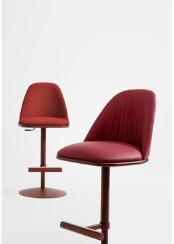 Lea Sgabello Deluxe Alzo Gas Sgabelli imbottiti Midj