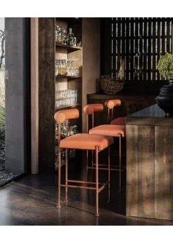 Qua-ndo Sgabello Upholstered stools Midj