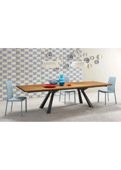 Zeus 200x106 (250-300) Tavoli in legno Midj