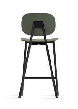 Tata Sgabello (seduta e schienale in plastica o legno)  Point